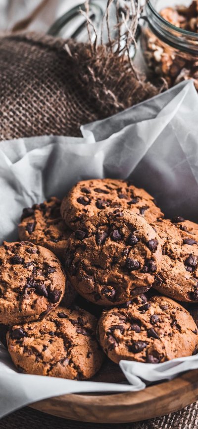 Печенье с шоколадом