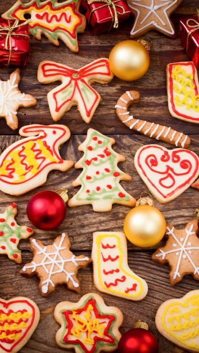 Новогоднее печенье