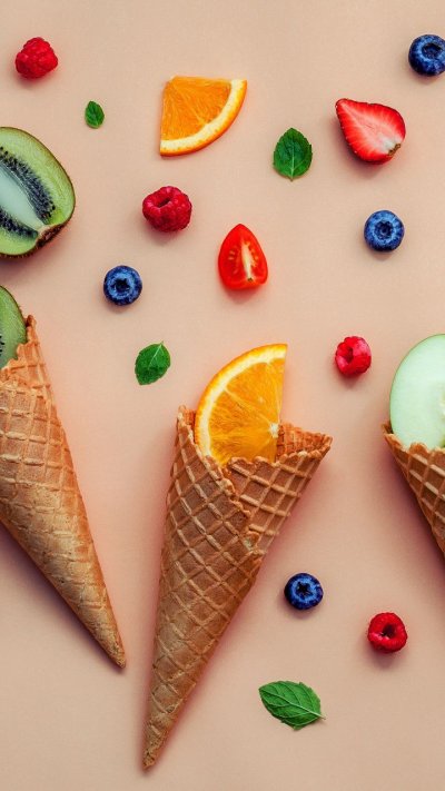 Вафельные рожки