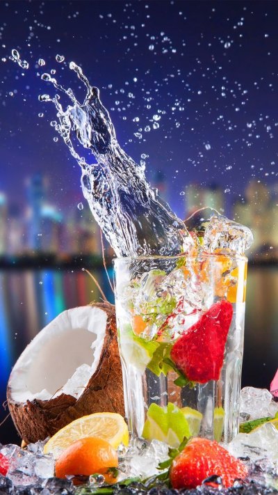 Коктейль с фруктами