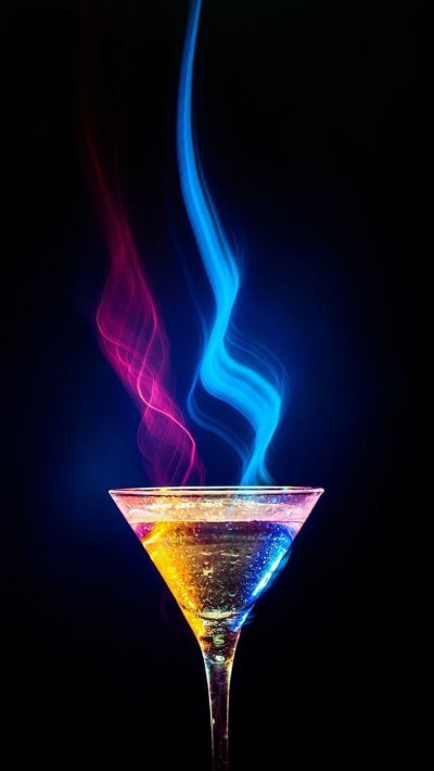 Горящий коктейль