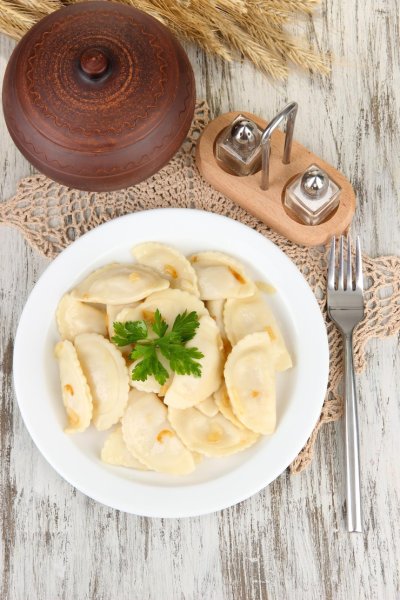 Пельмени на завтрак