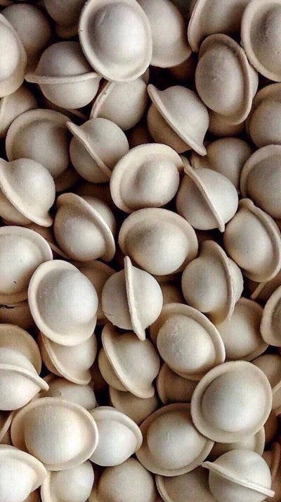 Круглые пельмени