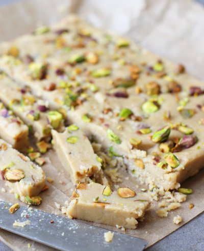 Pistachio halva