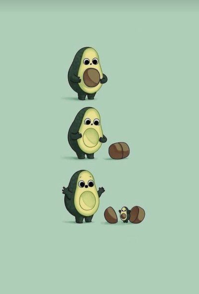 Смешные авокадо