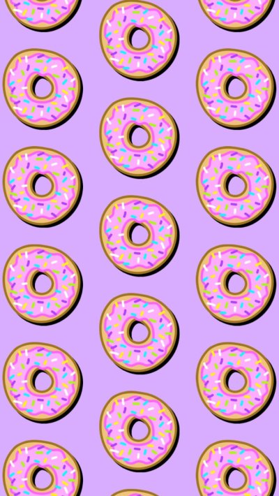 Пончики фон