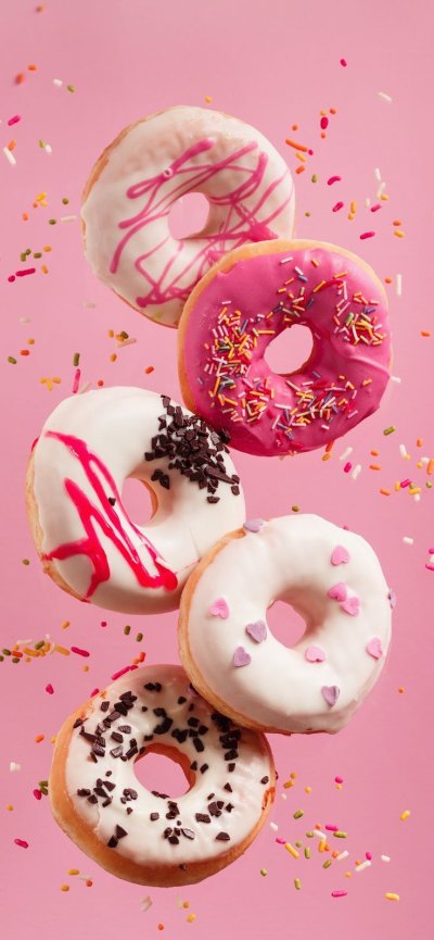 Красивые пончики