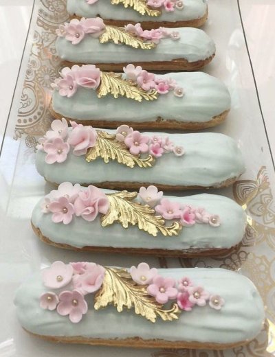 Эклеры декор