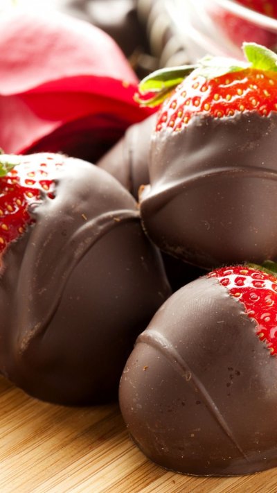 Клубника в шоколаде