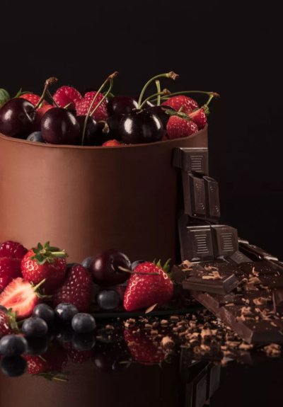 Ягоды в шоколаде