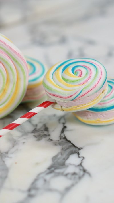 Печенье с леденцами