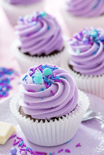 Красивые пирожные