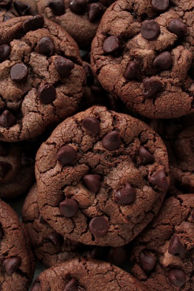 Коричневое печенье