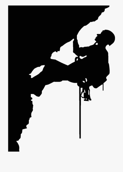 Альпинист силуэт