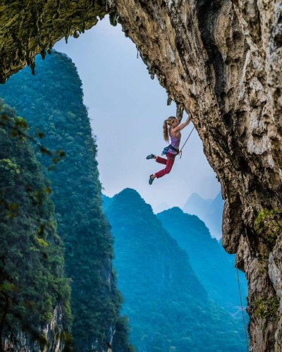 Скалолазание