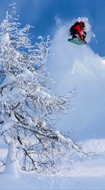 Сноуборд обои