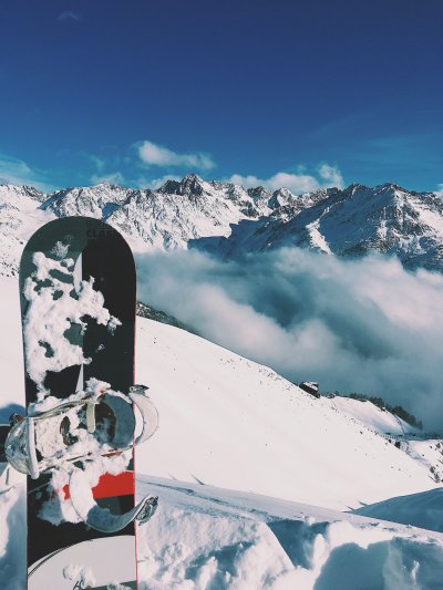 Горы сноуборд