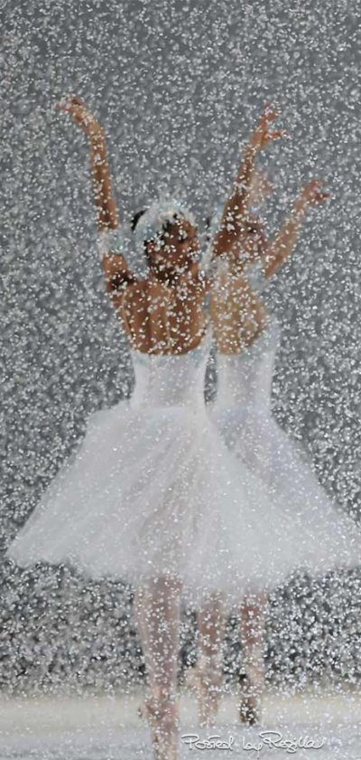 Снег танцует