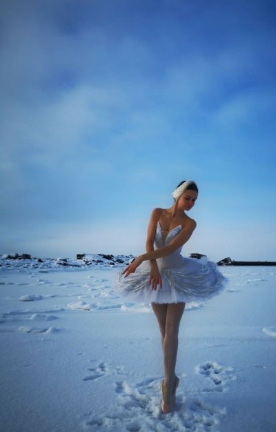 Балерина Мариинского театра Ильмира Багаутдинова