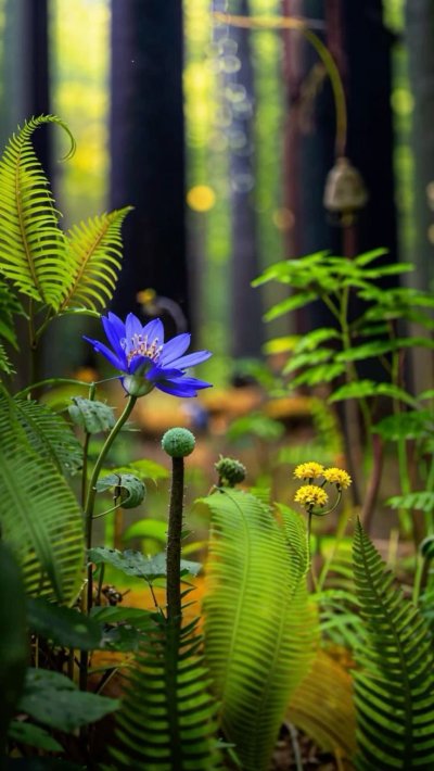 Лесные цветы