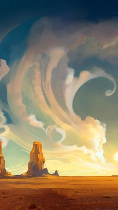 Пустыня арт