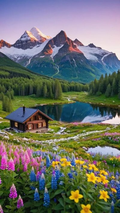 Альпийские пейзажи