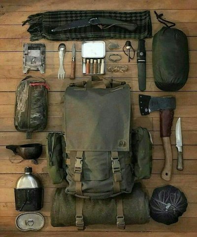 Турист выживальщик бушкрафтер