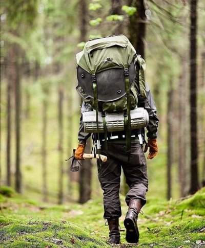 Турист выживальщик бушкрафтер