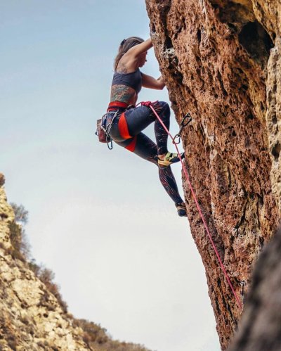 Скалолазание