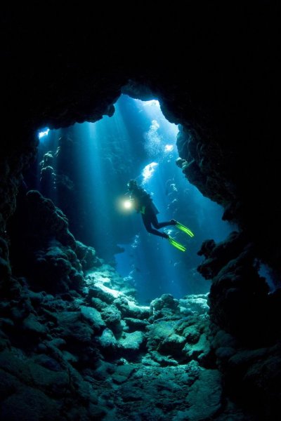 Подводные пещеры