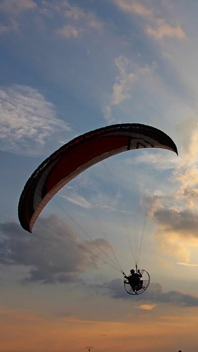 Параплан полет