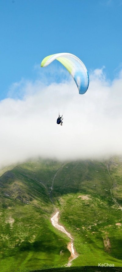 Полет на параплане Алтайский край