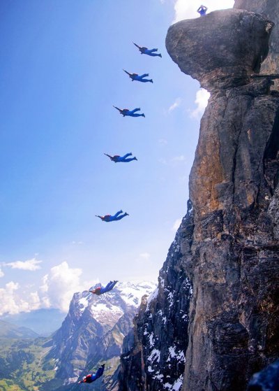 Base jumping