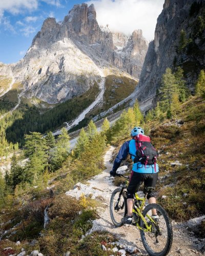 Велосипед в горах