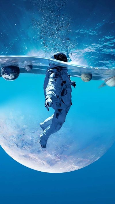 Фон на телефон космонавт