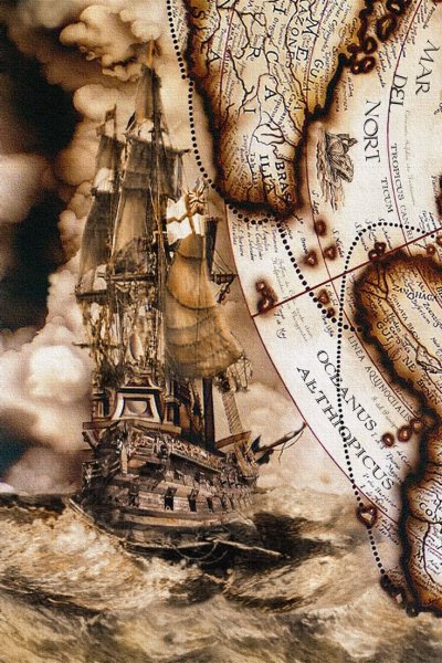 Старинные морские карты