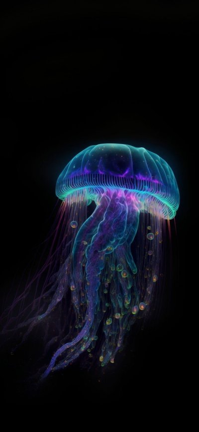 Медуза волосистая цианея