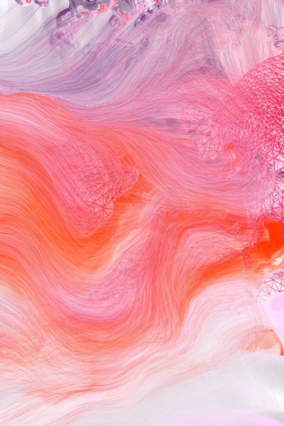 Розовые разводы