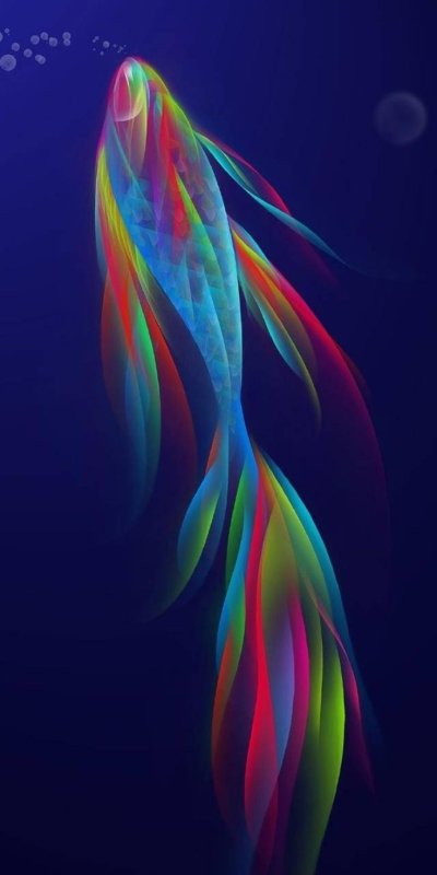 Радужная рыба