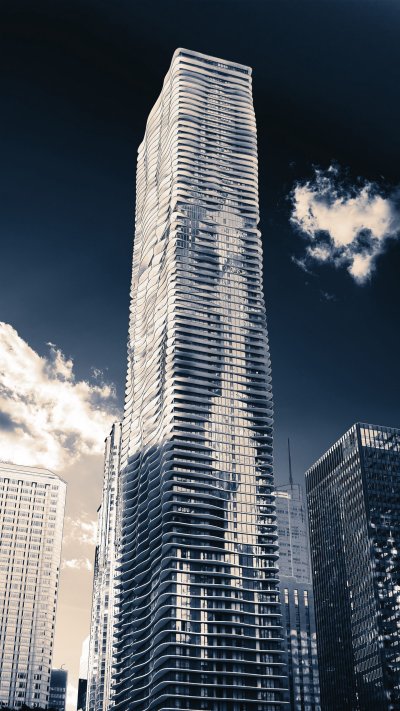 Небоскреб Аква в Чикаго