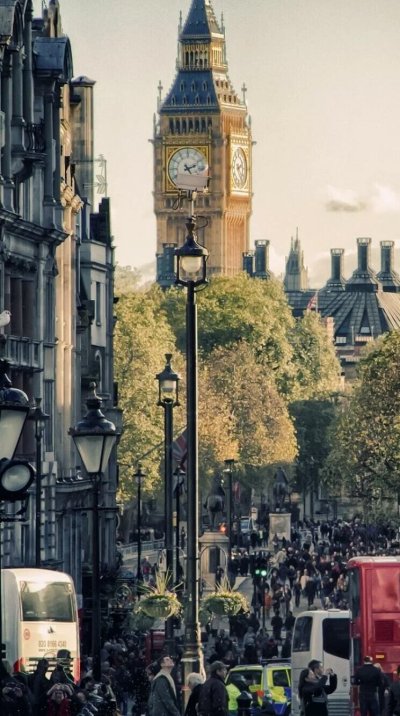 Улицы Лондона Биг Бен