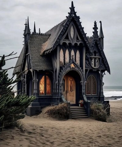 Готический коттедж