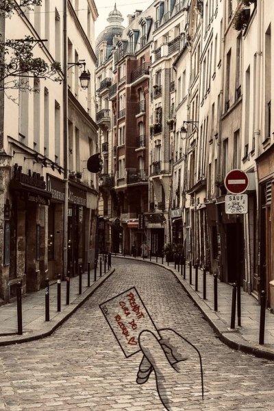 Улица Феронри в Париже