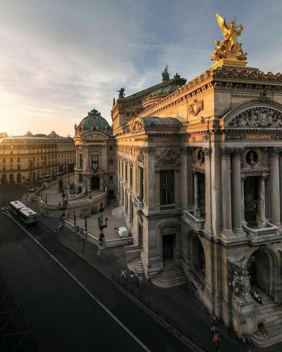 Опера Гарнье в Париже архитектура