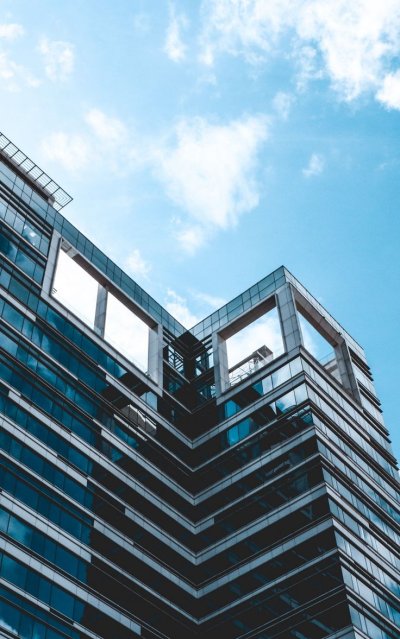 Голубое здание