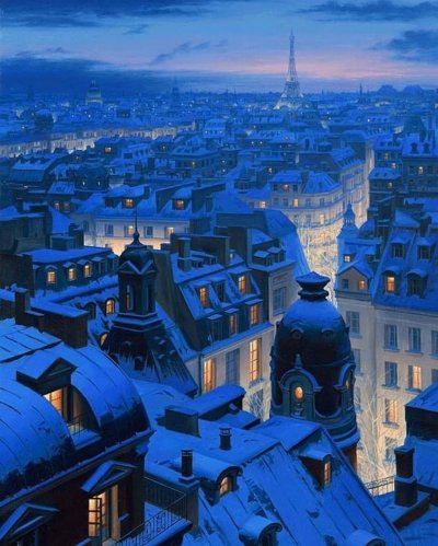 Художник сумерек Евгений Лушпин