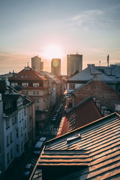 Дом на крыше