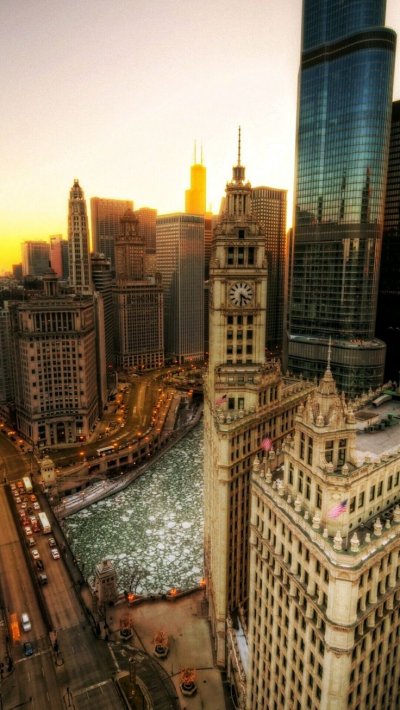 Здание вид сверху