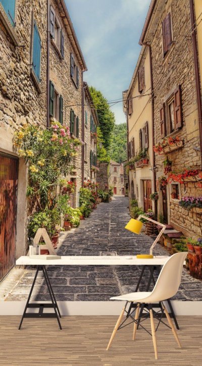 Белладжио Италия улочки